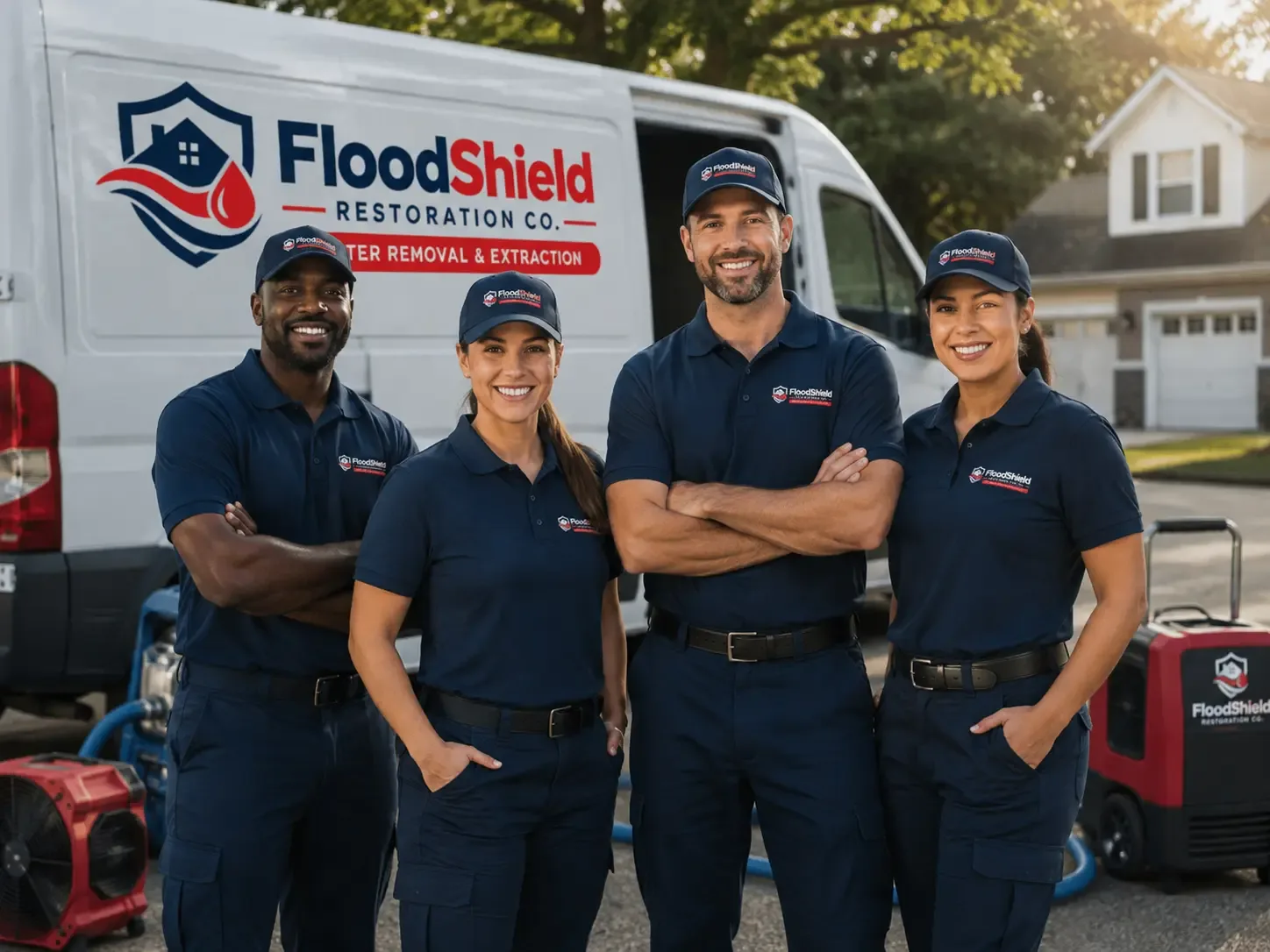 Flood Damage Restoration company in Aroma Park, IL